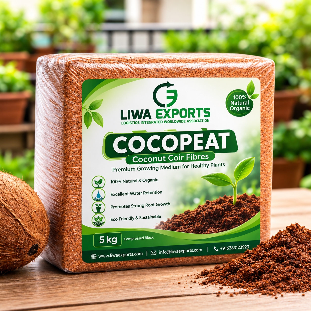 Cocopeat Blocks 5kg